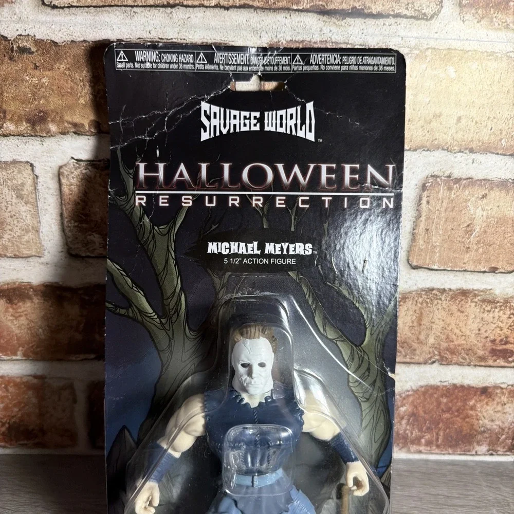 NEW 2018 Funko Savage World Halloween Resurrection Michael Myers 5.5